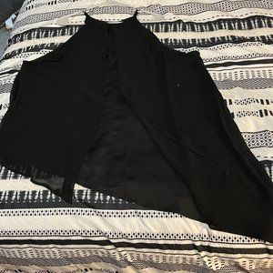 black forever 21 tank blouse